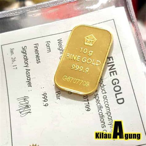 harga jual emas antam 10 gram